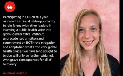 Bridging the Gap: Public Health at the Forefront of Climate Action