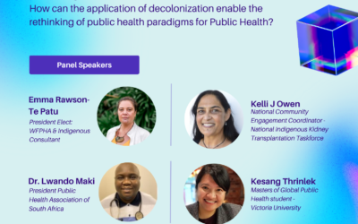 GPHW2024: How can the application of decolonisation enable the rethinking of public health paradigms for Public Health?